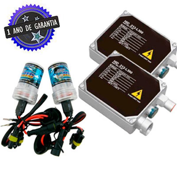 Kit Xenon PREMIUM H4 6000K Hid Torch-x